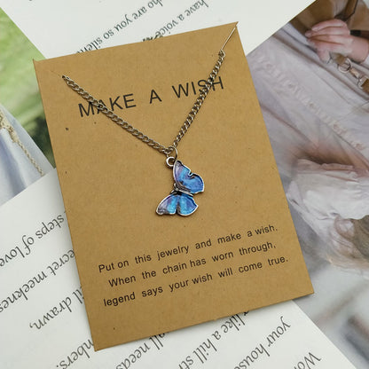 Butterfly Wish Necklace