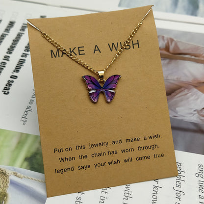 Butterfly Wish Necklace